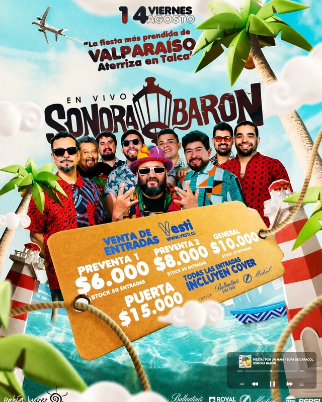SONORA BARON en vivo
