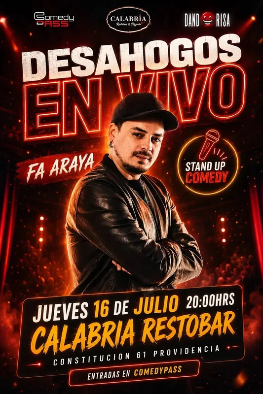 «Desahogos En Vivo» Fa Araya