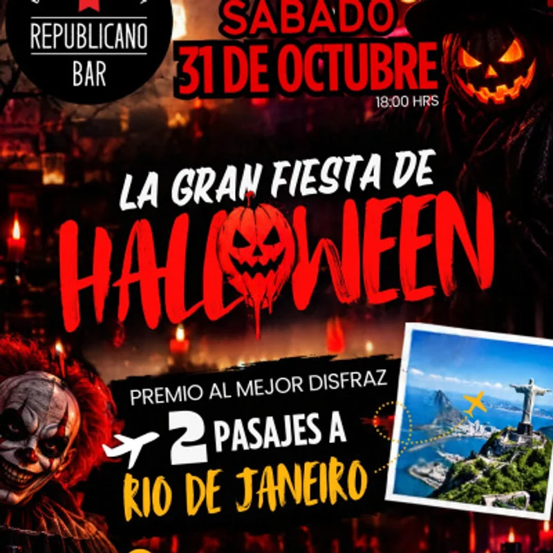 Fiesta de Halloween Republicano Bar