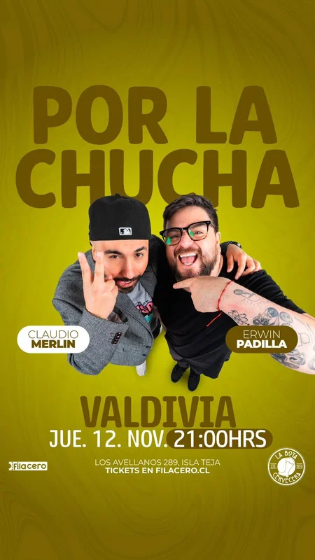 Por la Chucha - Claudio Merlín & Erwin Padilla en La Bota Cervecera