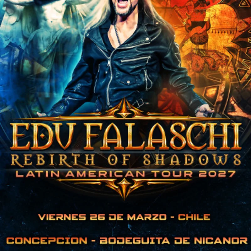 Edu Falaschi: Rebirth of Shadows en Concepción 2027