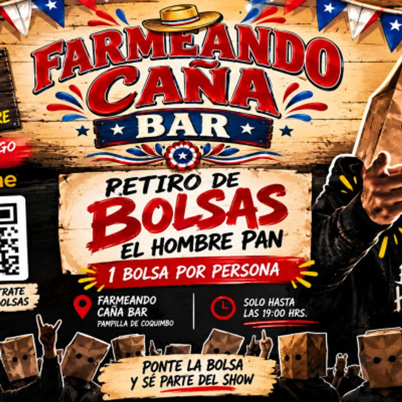 Retira tus bolsas de El Hombre Pan 🥖 Pampilla 2026