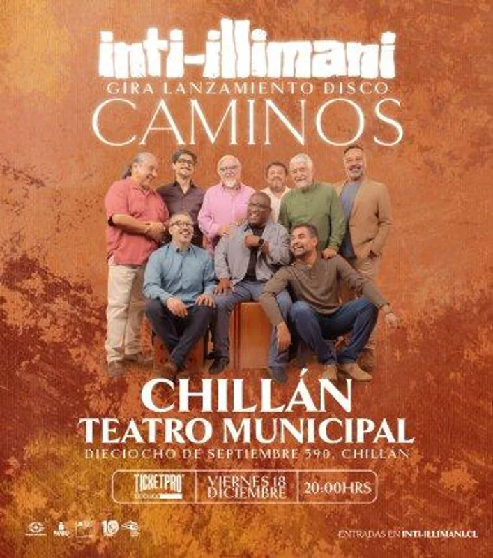 Inti-Illimani Gira Lanzamiento Disco Caminos - Chillan.