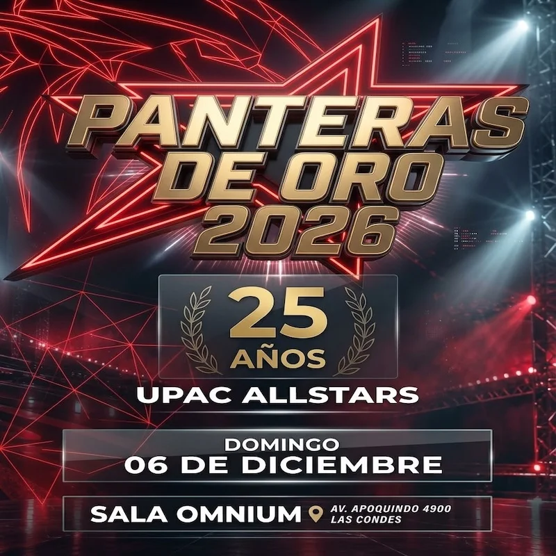Panteras de Oro 2026: Aniversario 25 Años UPAC Allstars