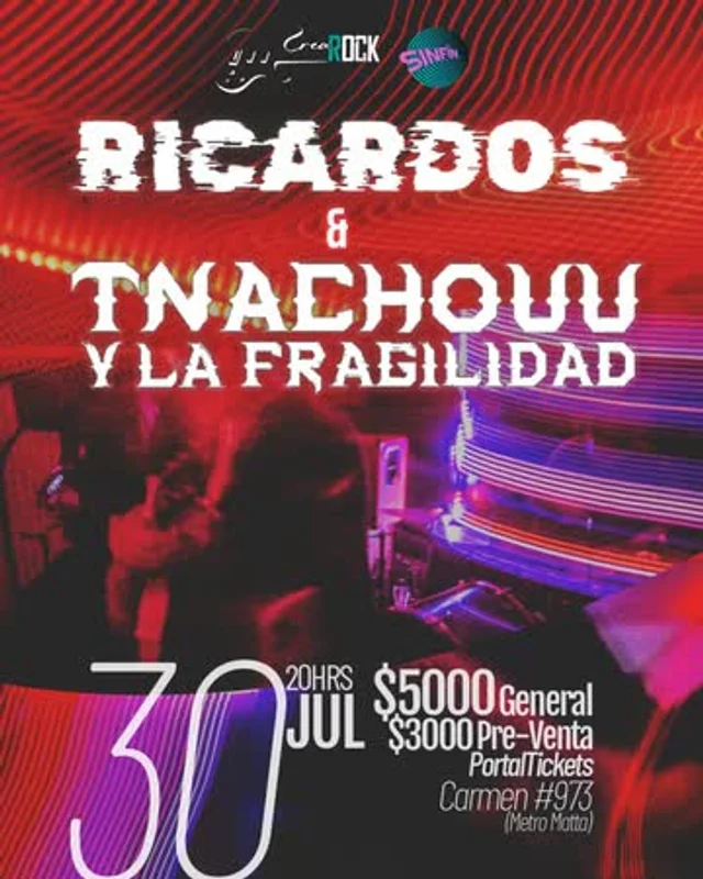 Ricardos+Tnachouu Y La Fragilidad En Crearock