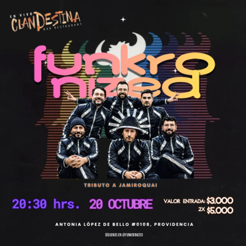 FUNKRONIZED - Tributo a Jamiroquai
