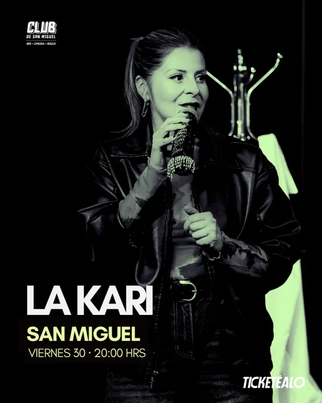 La Kari En El Club San Miguel 30 De Octubre 20:00 Hrs