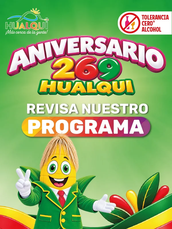 Hualqui celebra su 269° aniversario con programa de actividades del 29 de octubre al 1 de noviembre