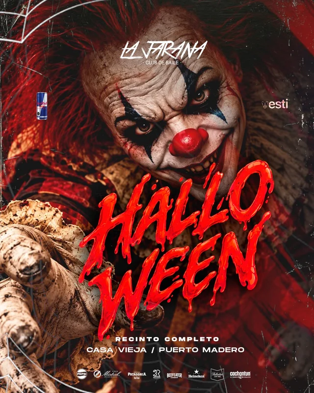 Open Halloween 🎃 Sábado 31 De Octubre 🎃 Recinto Completo Casa Vieja Y Puerto Madero