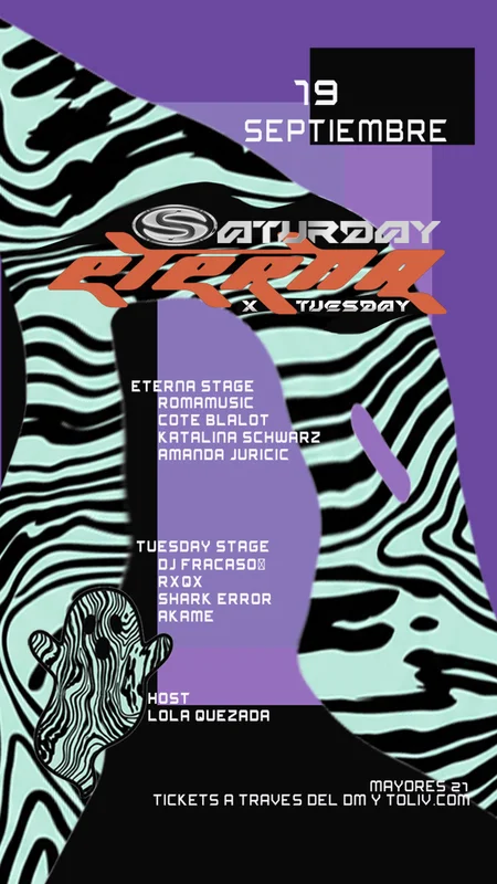 Saturday X Eterna Feat Tueday