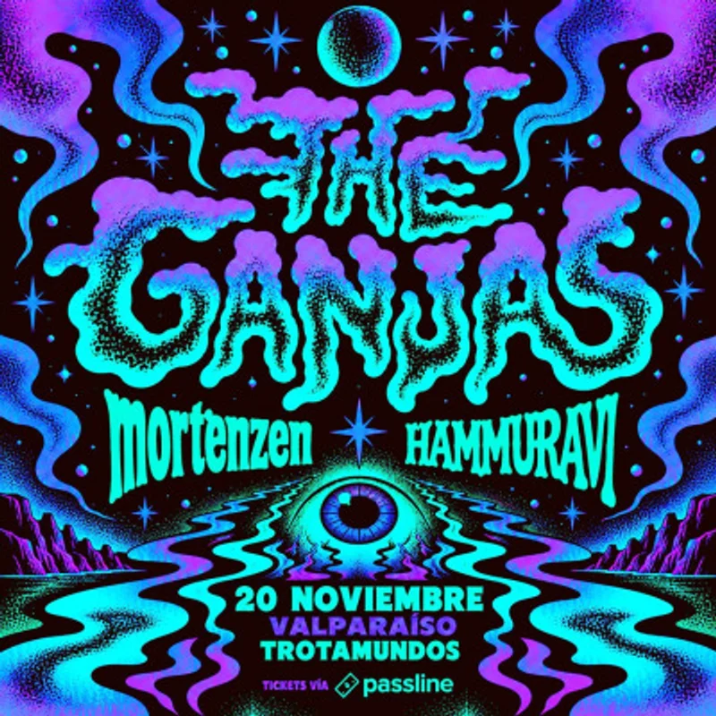 The Ganjas - Mortenzen - Hammuravi en Trotamundos Valparaíso