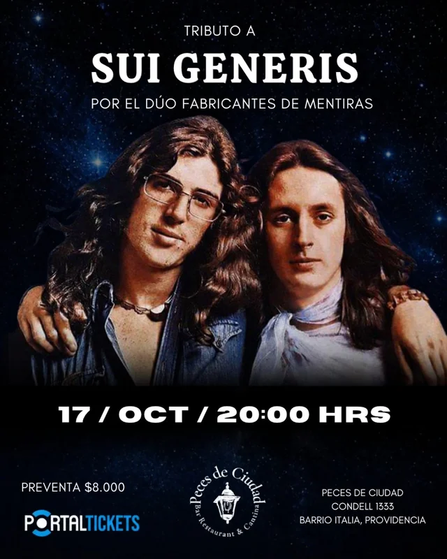 Tributo A Sui Generis: Fabricantes De Mentiras En Peces De Ciudad
