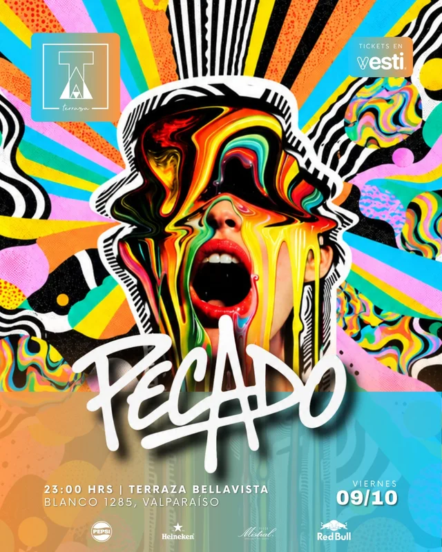 Viernes 09 Octubre: Pecado (Terraza)