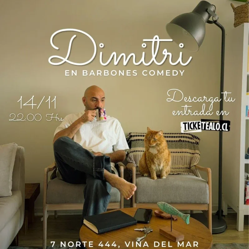 Dimitri En Barbones Comedy Viña Del Mar