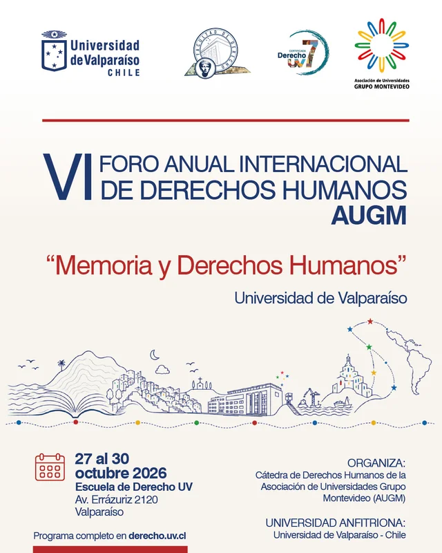 Sexto Foro Anual Internacional de Derechos Humanos AUGM: “Memoria y Derechos Humanos”