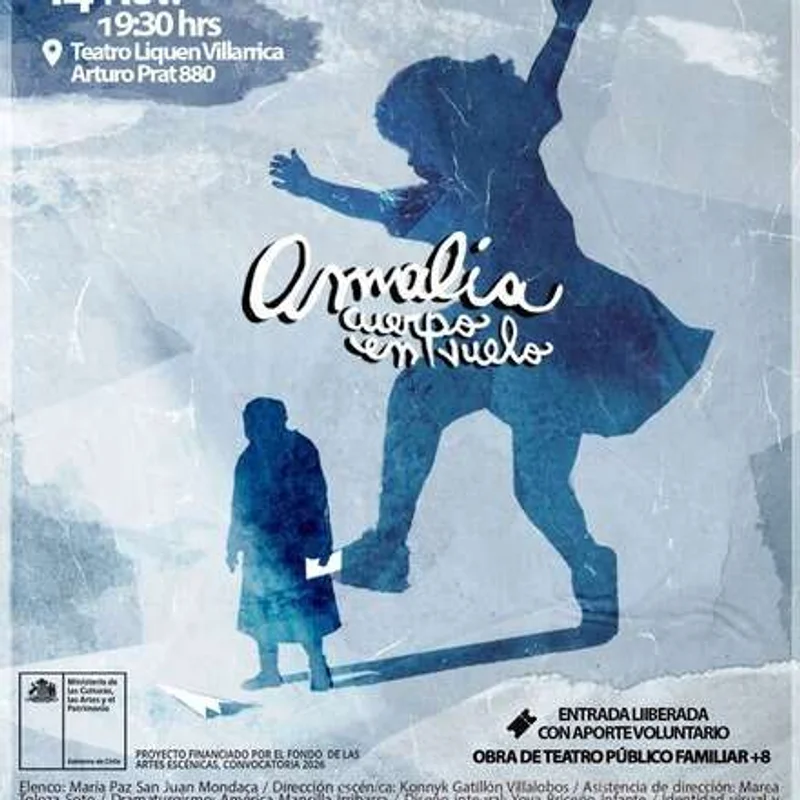 Amalia Cuerpo en Vuelo Estreno CC Liquen