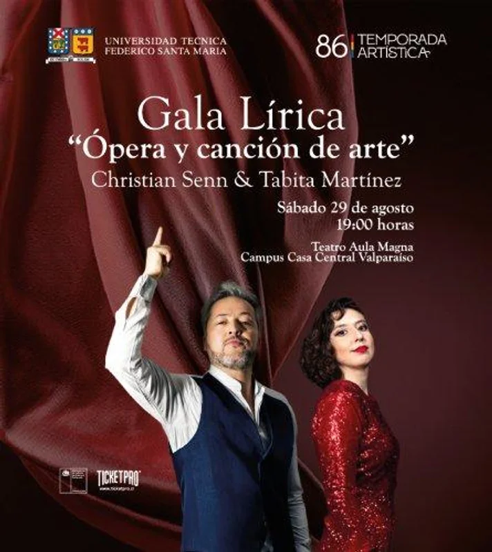 Gala Lirica "Opera Y Cancion De Arte" - Tabita Martinez & Christian Senn - Valparaiso