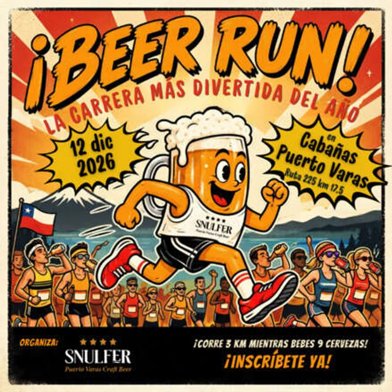 Snulfer Beer Run Puerto Varas
