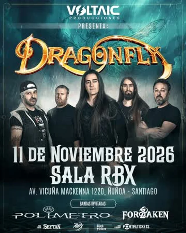 Dragonfly: Gira Sudamericana En Sala Rbx: Rock Bar Experience