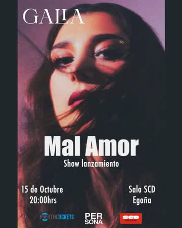Galia: Mal Amor En Sala Scd Egaña