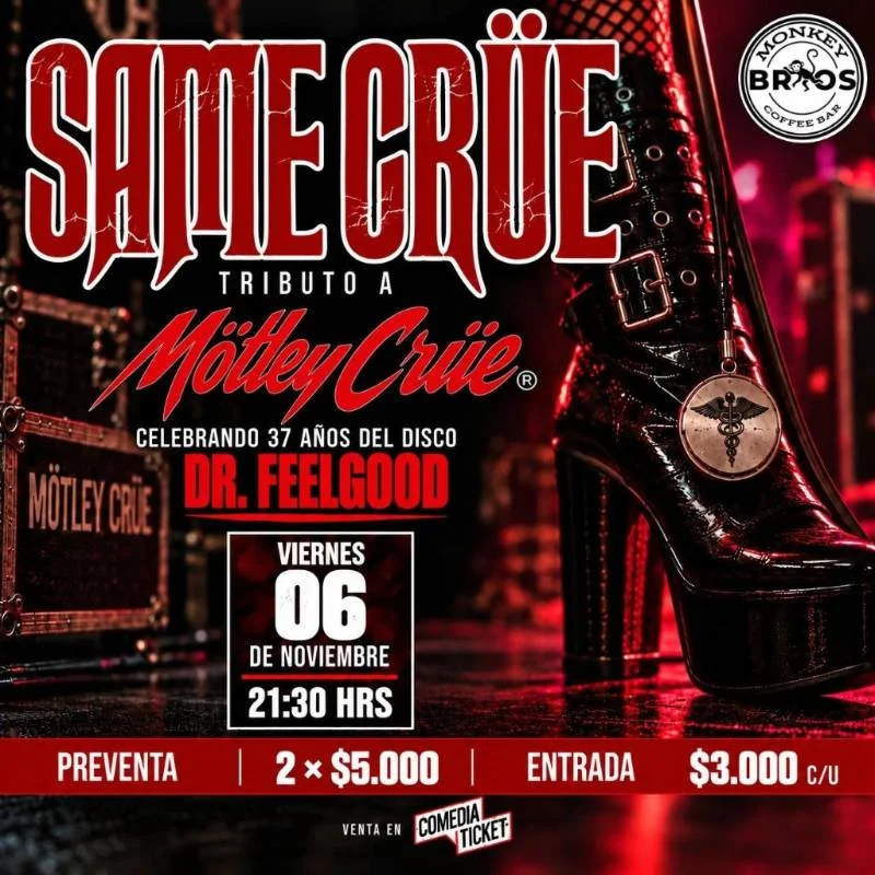 Same Crue - Tributo a Motley Crue