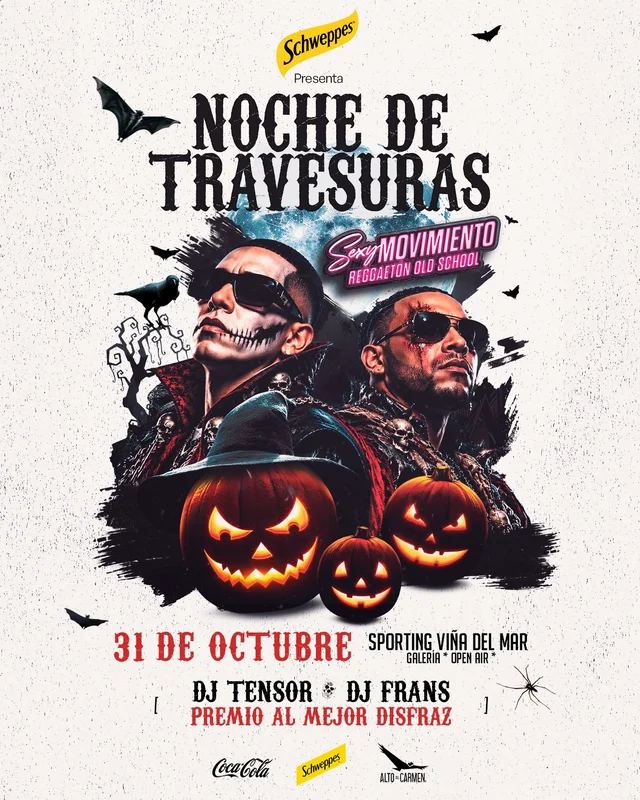 Noche De Travesuras / Sporting / Sexy Movimiento 31.10