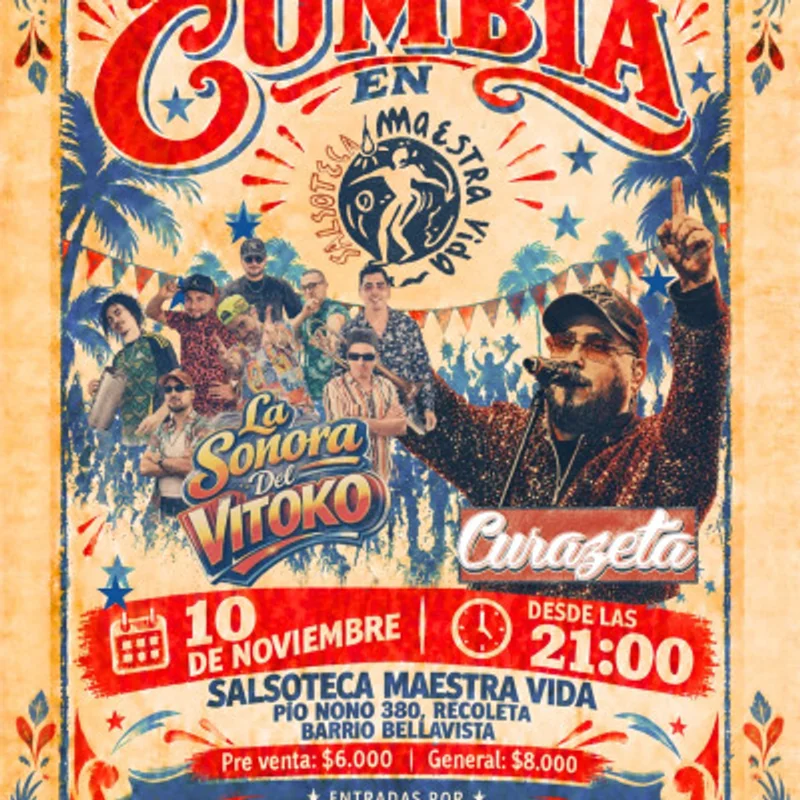 Curazeta y Sonora del Vitoko en Maestra Vida