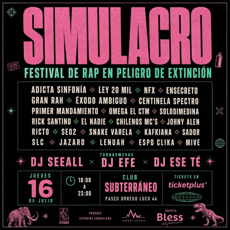 SIMULACRO - Festival de Rap en Peligro de Extinción
