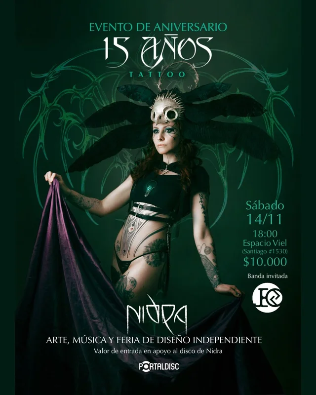 Nidra Aniversario 15 Años En Espacio Viel