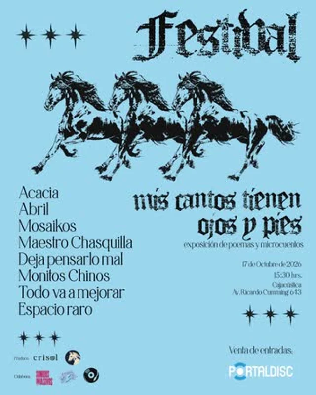 Festival Mis Cantos Tienen Ojos Y Pies En Cajacústica