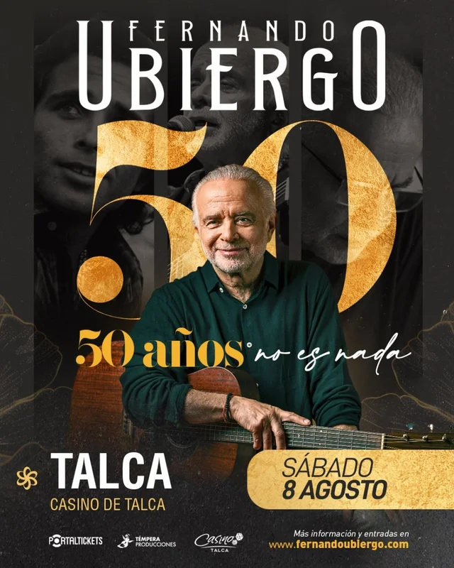 Fernando Ubiergo: 50 Años No Es Nada En Talca
