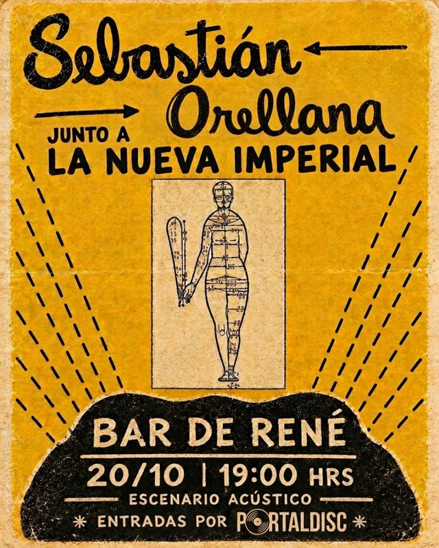 Sebastián Orellana & La Nueva Imperial En Bar De René