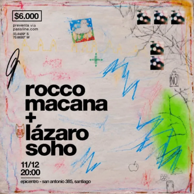 Rocco Macana x Lázaro Soho en Epicentro