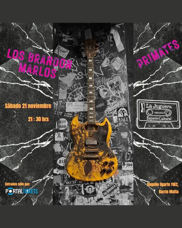 Los Brandon Marlos Y Primates En Espacio Cultural La Juguera