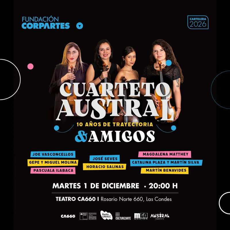 Concierto Cuarteto Austral y Amigos | CA660