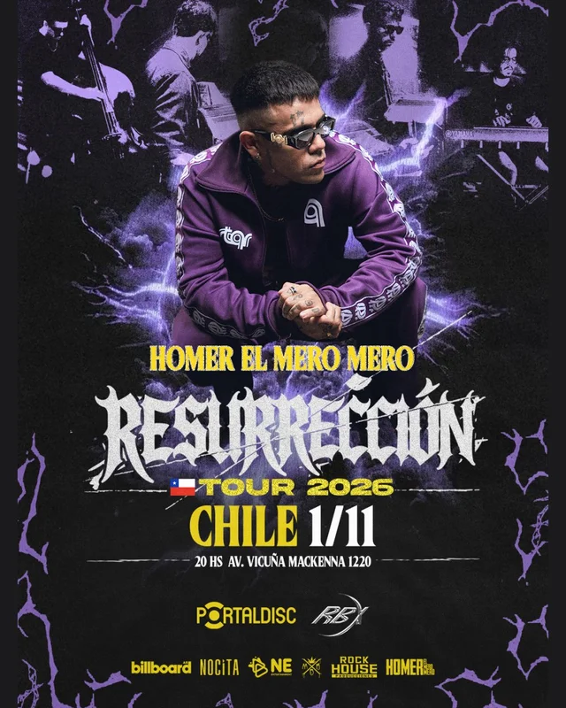 Homer El Mero Mero En Santiago De Chile (Sala Rbx)