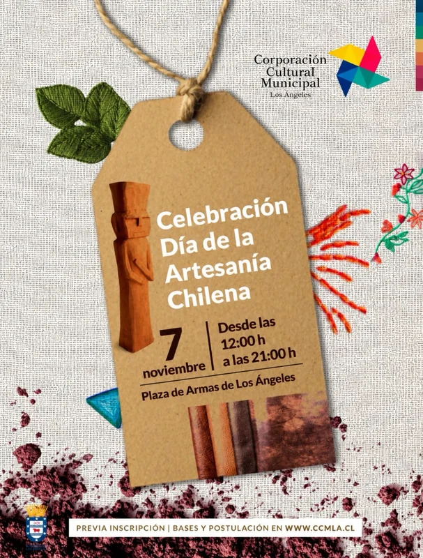 Celebración del Día de la Artesanía Chilena en Plaza de Armas de Los Ángeles
