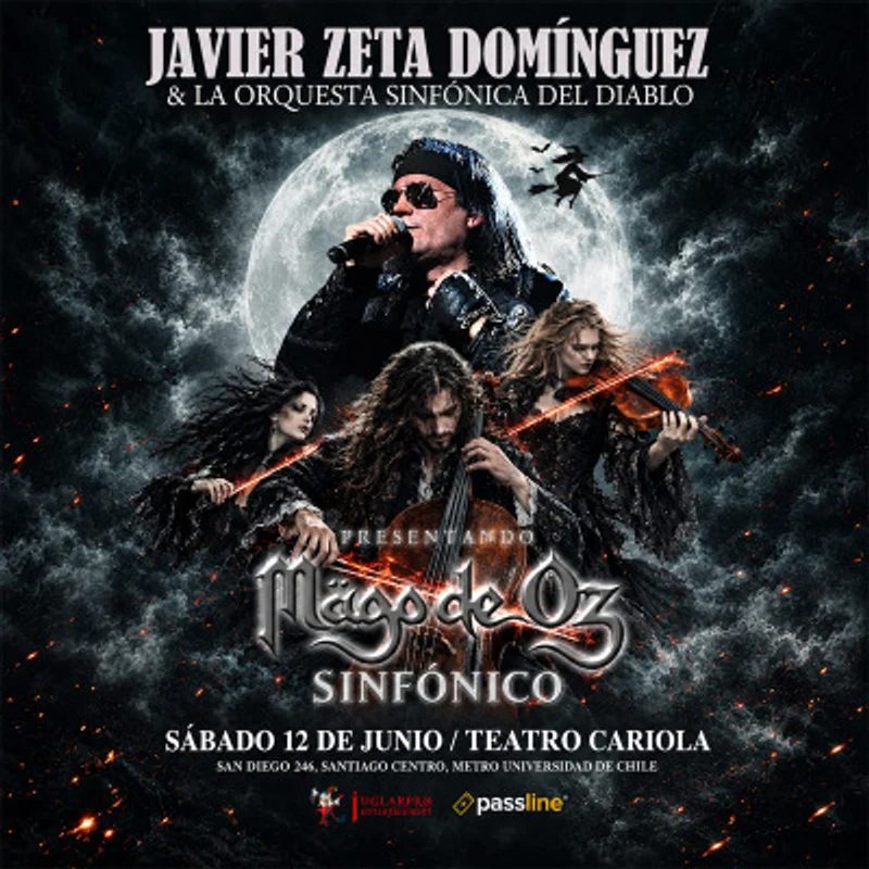 Javier Zeta Dominguez presentando Mago de Oz Sinfonico