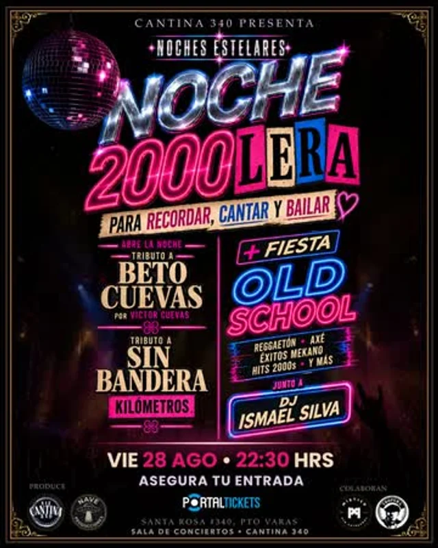 Noche 2000lera En Cantina 340, Puerto Varas
