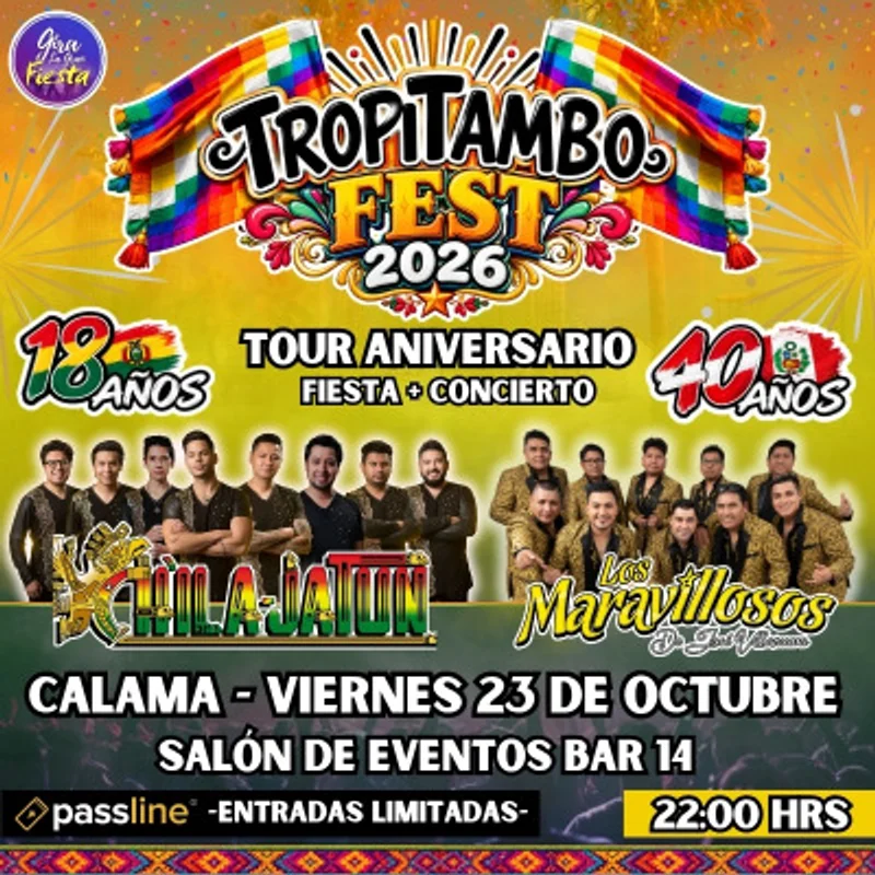 Tropitambo Fest Calama 2026