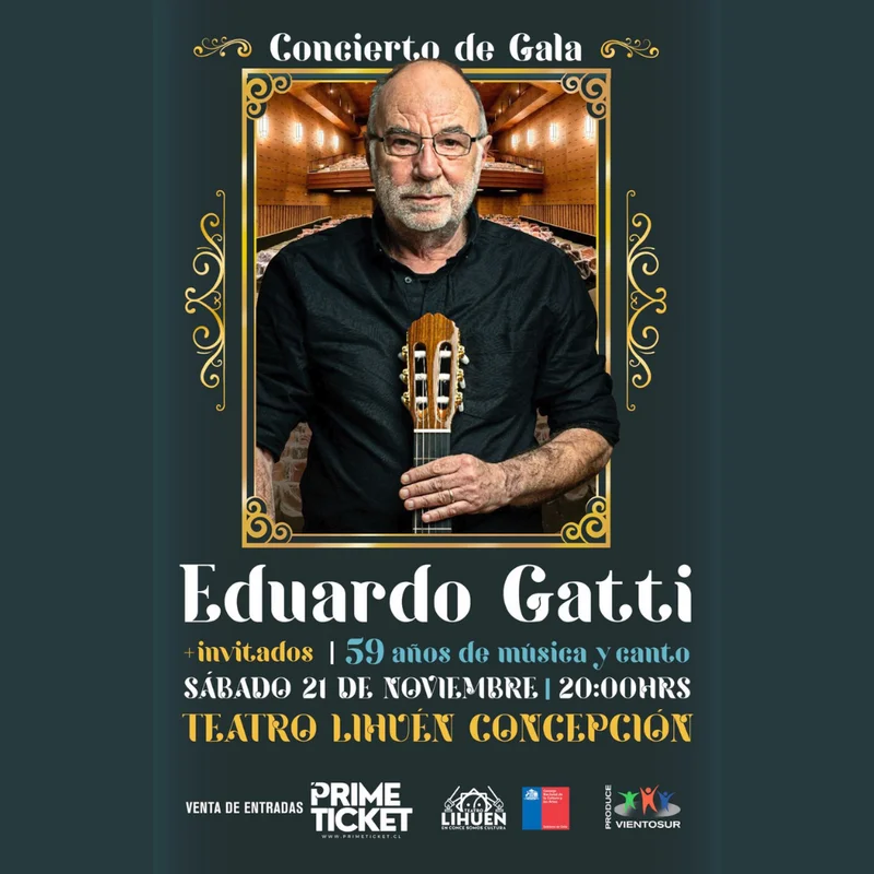 Eduardo Gatti en Teatro Lihuén