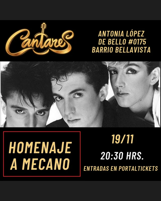 Tributo A Mecano En Cantares