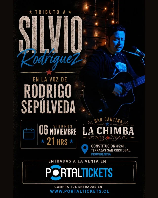 Tributo A Silvio Rodriguez En Bar Cantina La Chimba