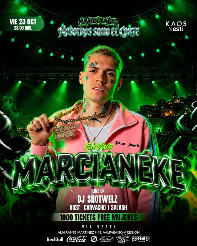 𝗠𝗔𝗥𝗖𝗜𝗔𝗡𝗘𝗞𝗘 𝗘𝗡 𝗞𝗔𝗢𝗦 𝗩𝗔𝗟𝗣𝗔𝗥𝗔𝗜𝗦𝗢 👽🛸