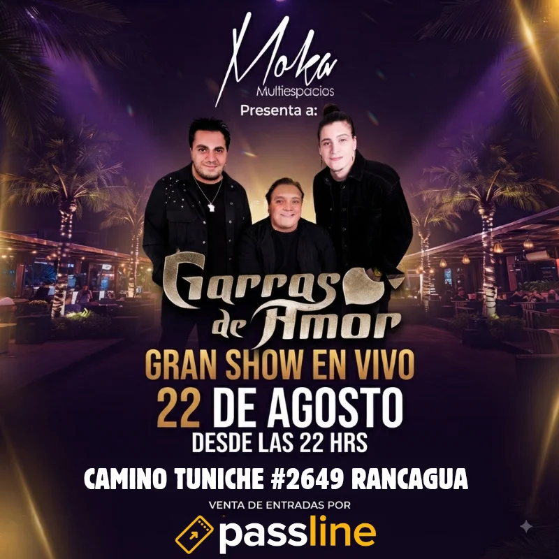 MOKA CLUB presenta GARRAS DE AMOR EN CONCIERTO