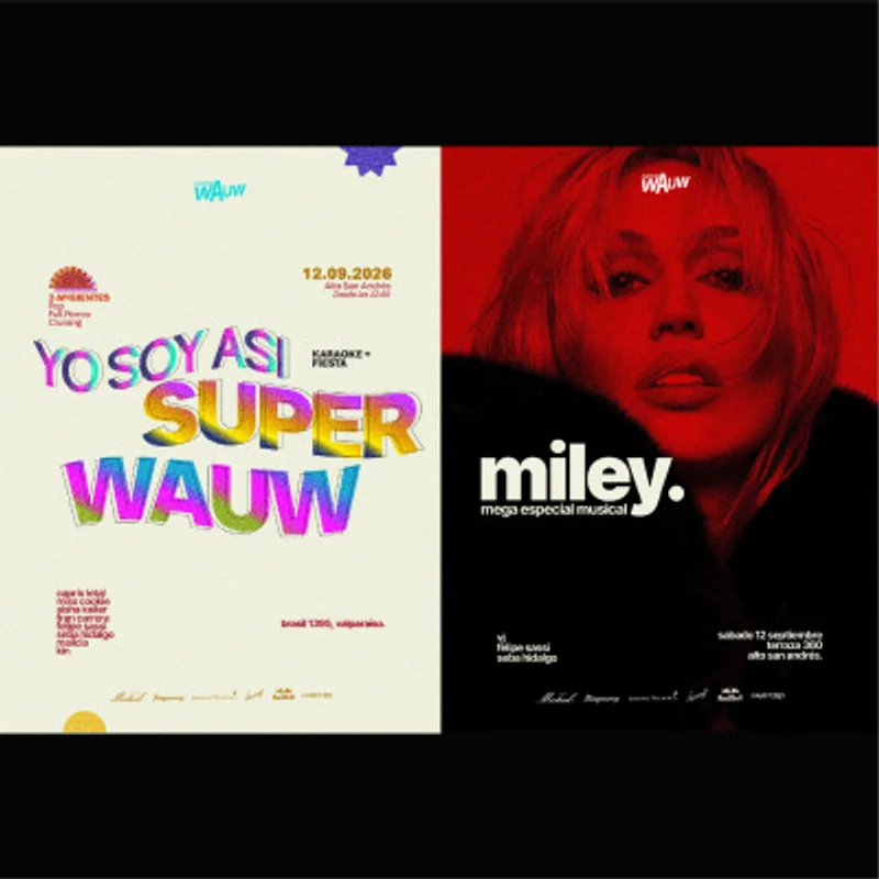 Yo Soy Así Super Wauw 👄 - Karaoke + Fiesta - Mega Especial Miley -  Sab 12 Septiembre - Alto San