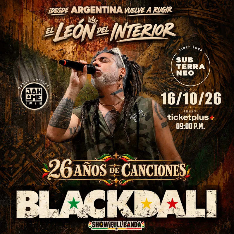 Blackdali — 26 Años de Canciones
