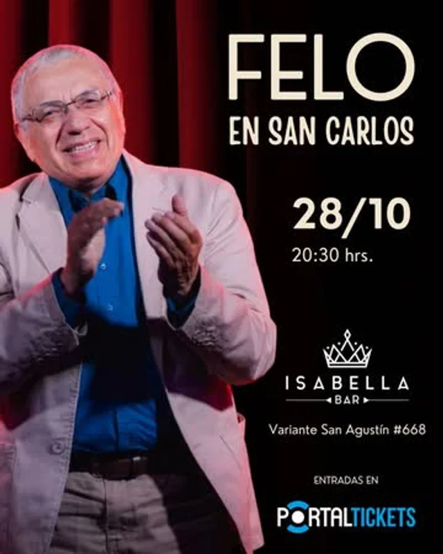 Felo En San Carlos - Gira Pequeña 2026