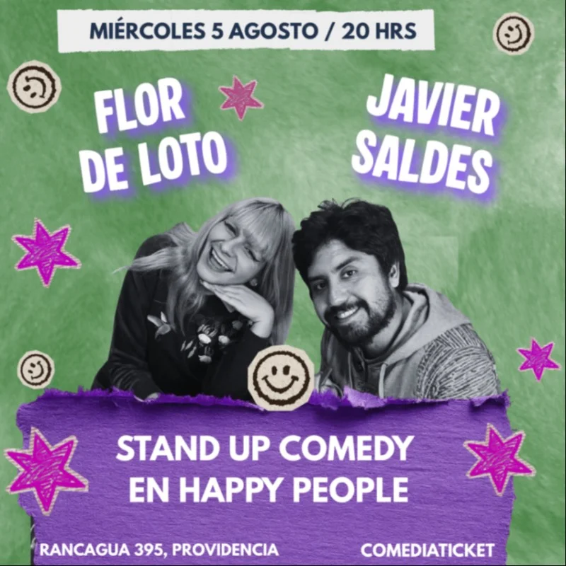 Flor de Loto y Javier Saldes Stand Up Comedy