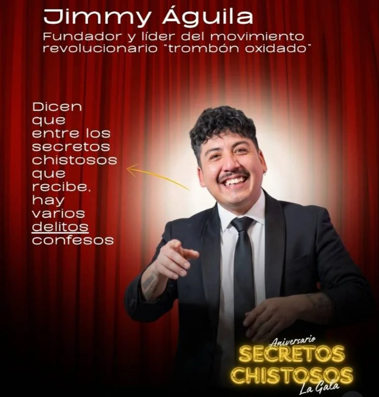 Jimmy Aguila Y Secretos Chistosos En Combarbala
